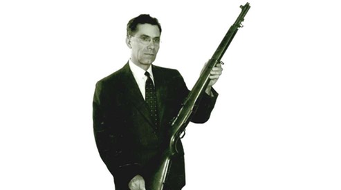 john-c-garand-with-m1-garand